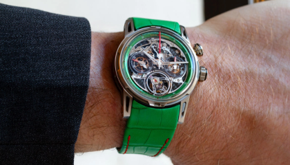 Dubai Watch Week 2025: Louis Moinet presents a new colour in its Impulsion line