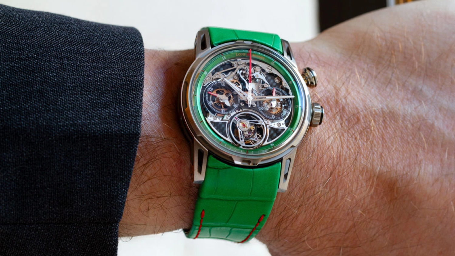 Dubai Watch Week 2025: Louis Moinet presents a new colour in its Impulsion line