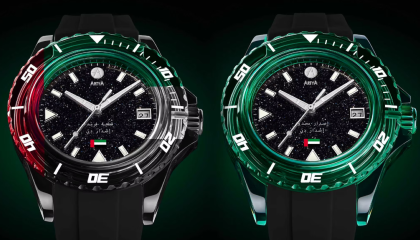 Dubai Watch Week 2025: ArtyA releases a world first four-colour sapphire crystal bezel