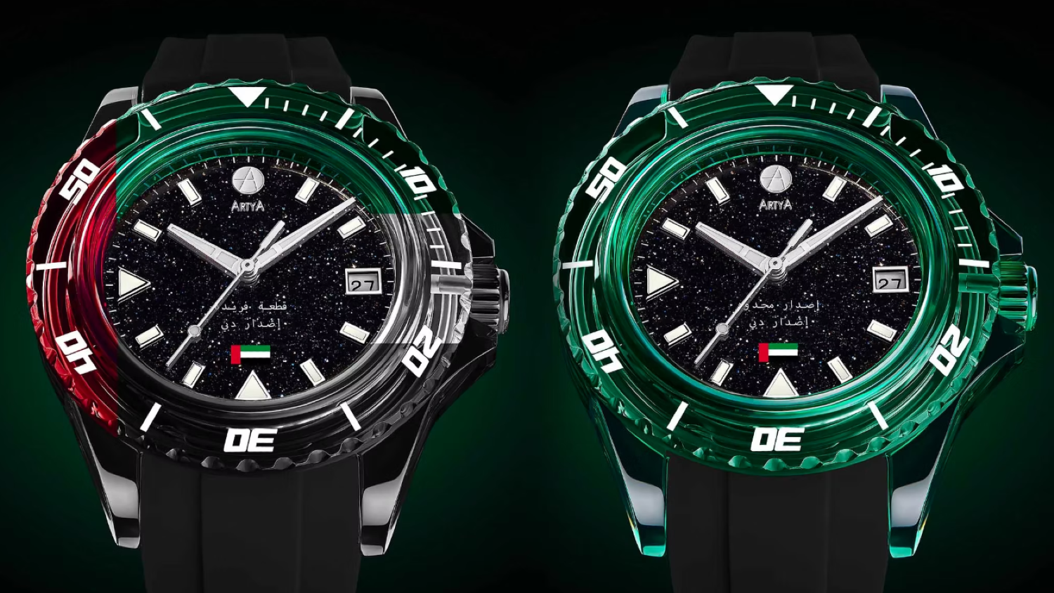 Dubai Watch Week 2025: ArtyA releases a world first four-colour sapphire crystal bezel