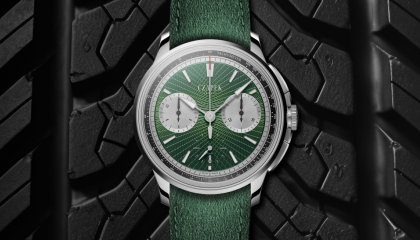 Czapek & Cie.’s new Faubourg de Cracovie chronograph now in racing green