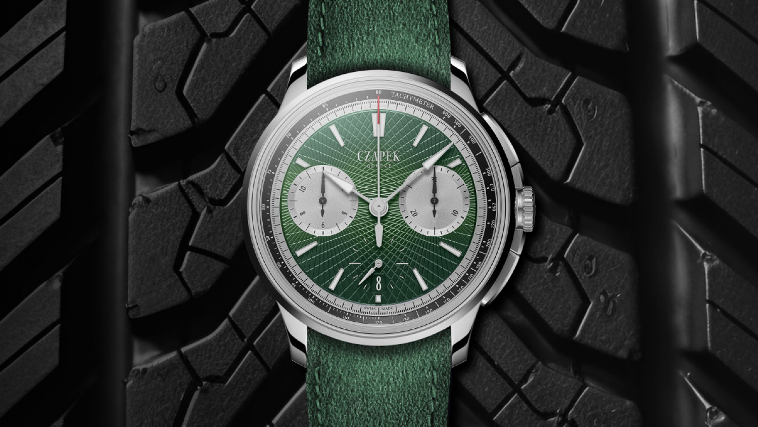 Czapek & Cie.’s new Faubourg de Cracovie chronograph now in racing green