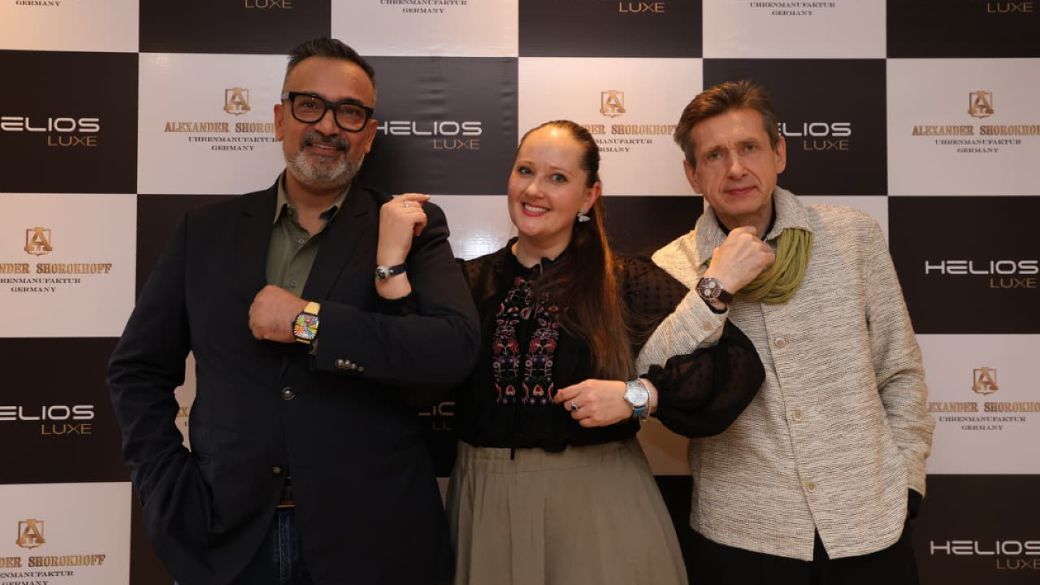 German independent watchmaker Alexander Shorokhoff is now in India