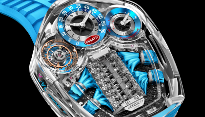 Geneva Watch Week 2026: Jacob & Co.’s two new Bugatti Tourbillon Sapphire Crystal