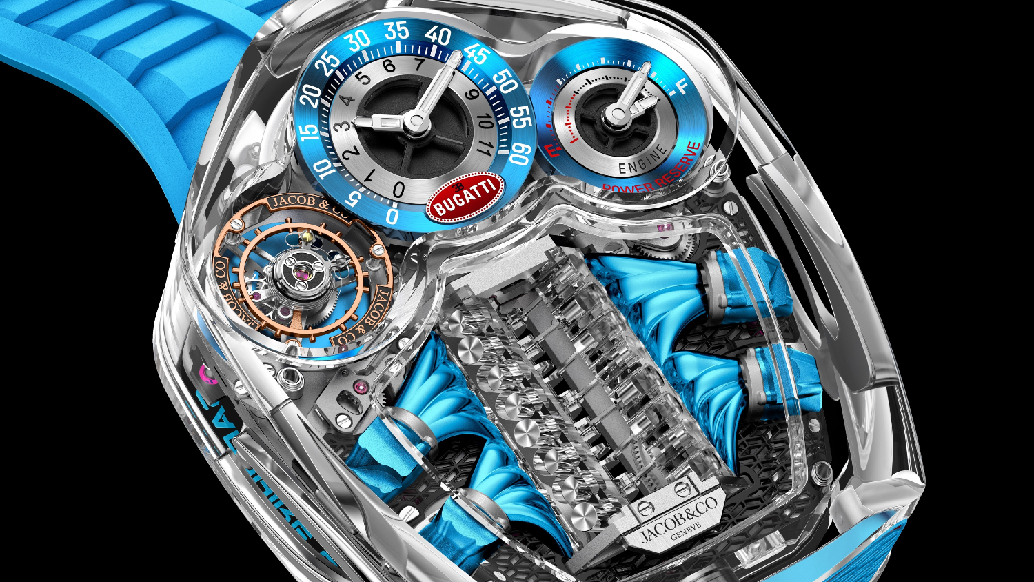 Geneva Watch Week 2026: Jacob & Co.’s two new Bugatti Tourbillon Sapphire Crystal
