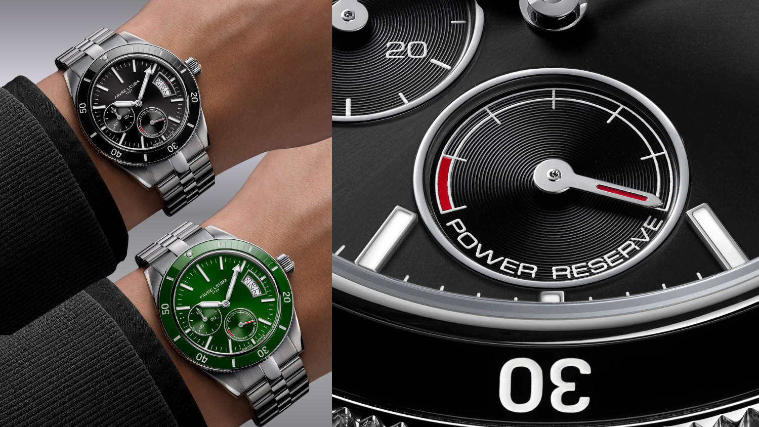 Favre Leuba extends the Deep Raider line with 5 new power reserve models