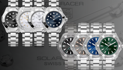 TAG Heuer’s new Aquaracer models in 28 and 40 mm