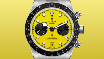 Tudor unveils a new Black Bay Chrono 39 in bright yellow