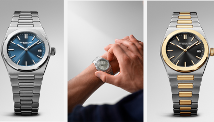 Raymond Weil’s new A.R.T collection debuts with integrated-bracelet design