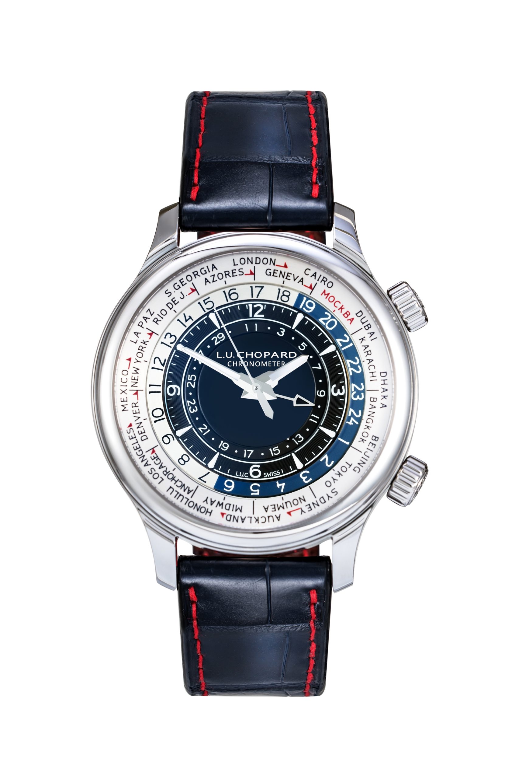 The L.U.C. Time Traveller One Moscow. Limited to 15 pieces for Russia
