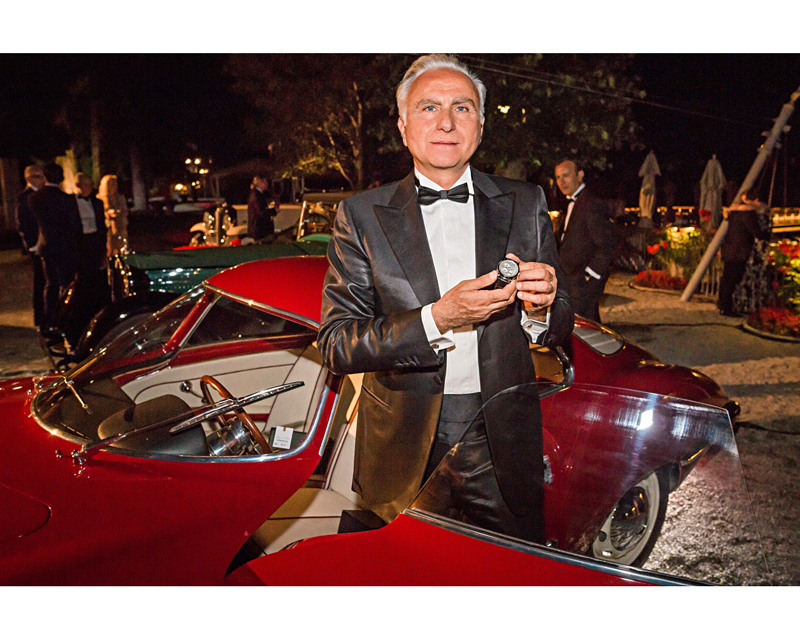 Winner Corrado Lopresto from Italy with the Lange 1 Time Zone Como Edition