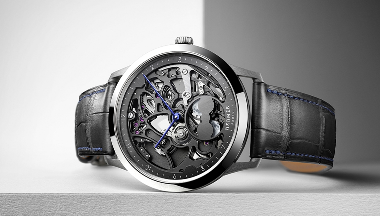 Behold the skeletonised Slim d’Hermès Squelette Lune