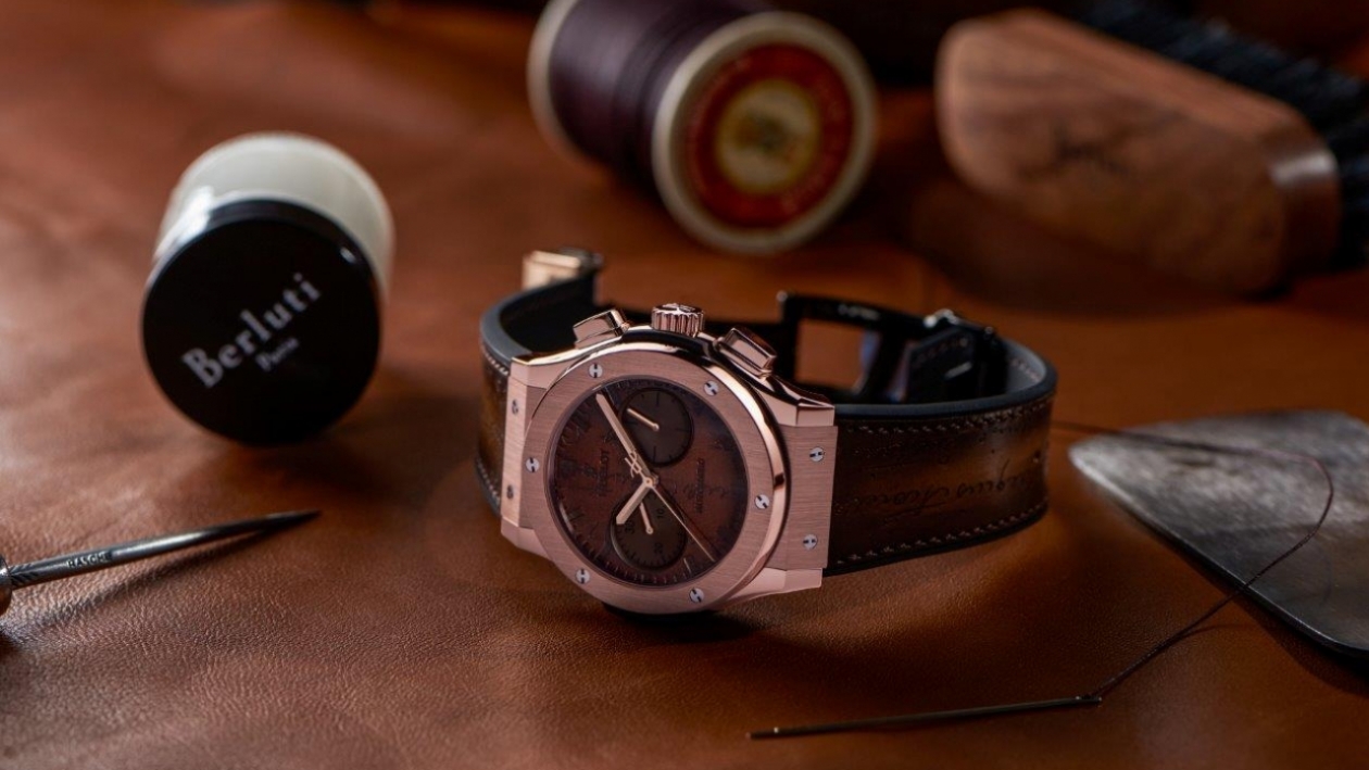 Hublot introduces the Classic Fusion Chronograph Berluti