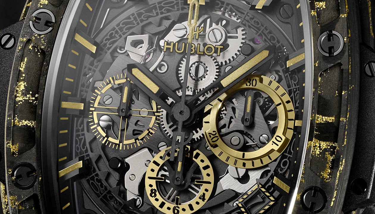 Hublot Debuts Spirit of Big Bang Carbon Gold Tiger for CNY