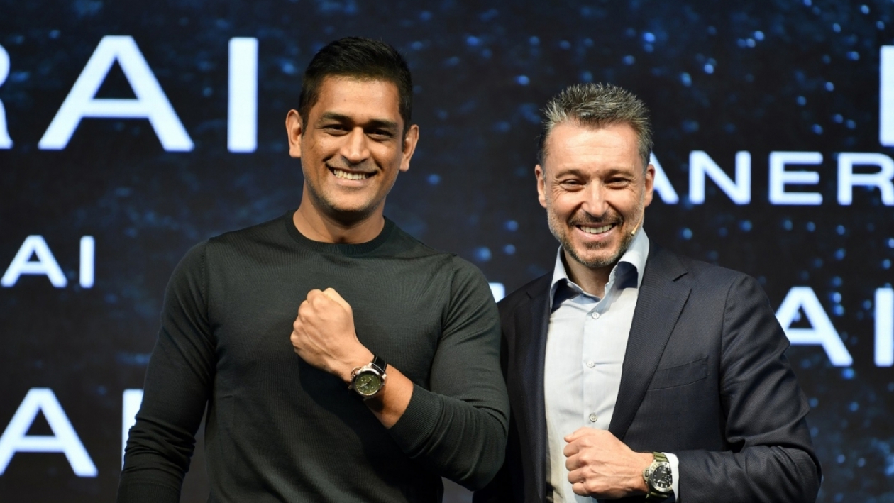 Panerai Unveils Special Edition for MS Dhoni