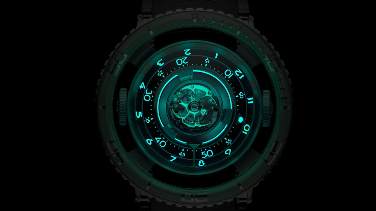 MB&F’s Green HM7 Aquapod