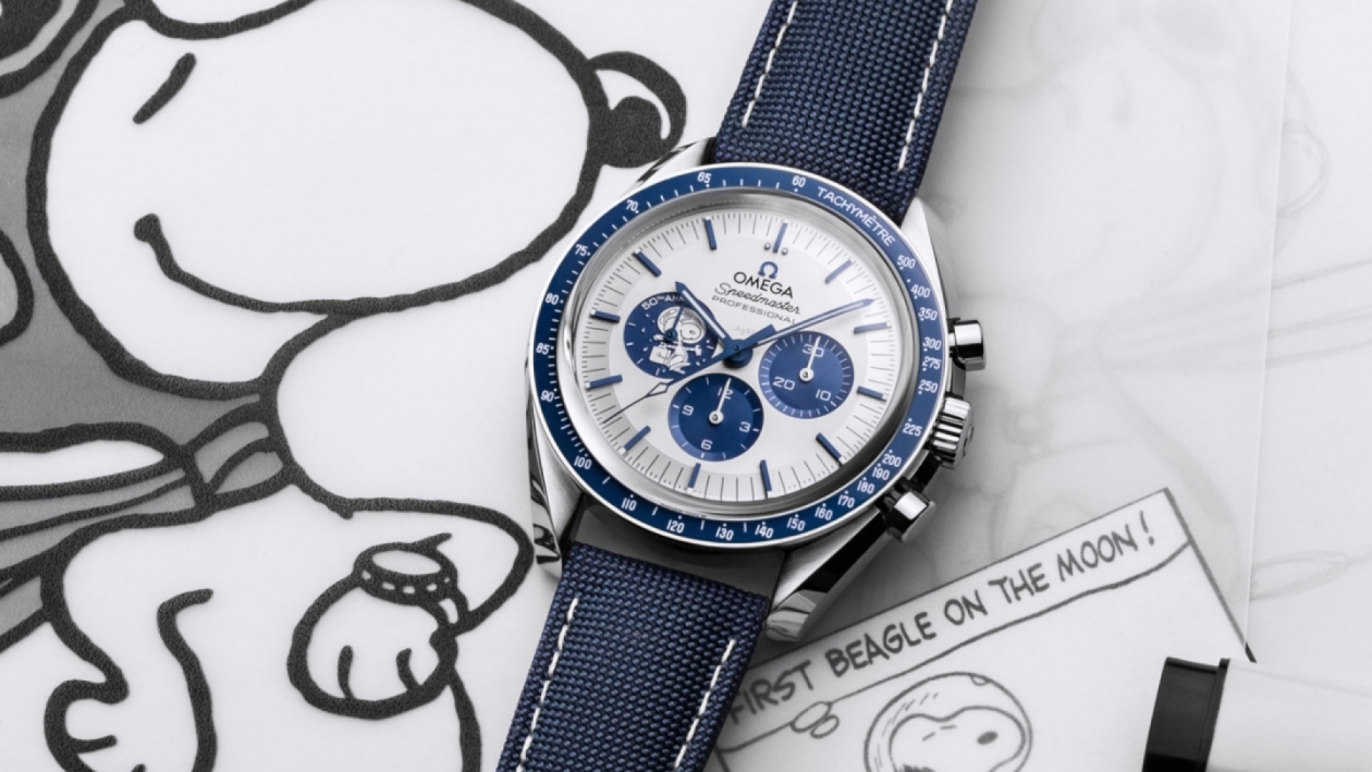 Omega Speedmaster “Silver Snoopy Award” 50th Anniversary