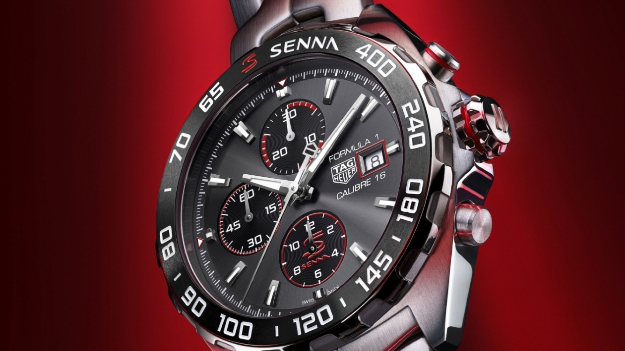 Meet the latest TAG Heuer Formula 1 Senna Special Edition