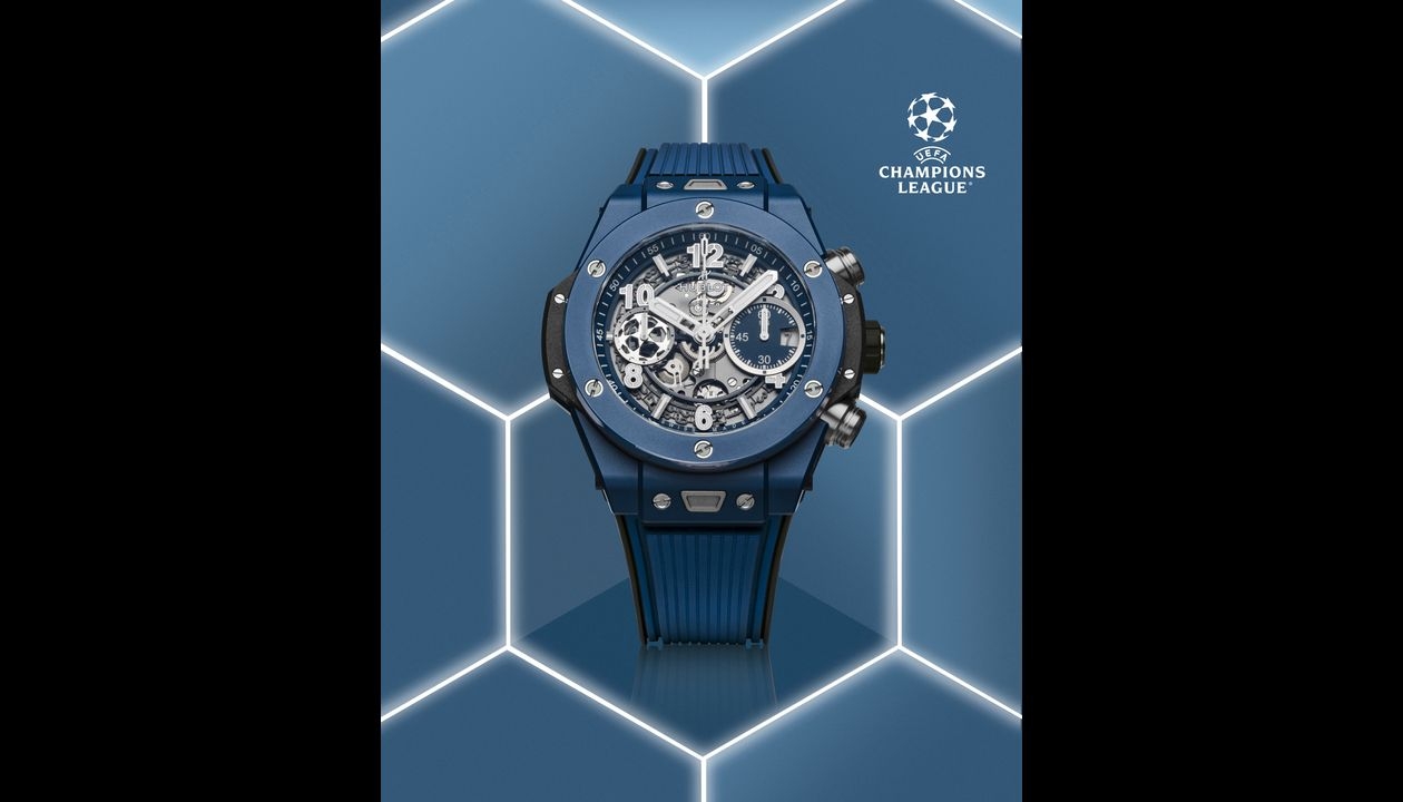 Hublot unveils new Big Bang Unico Champions League timepiece