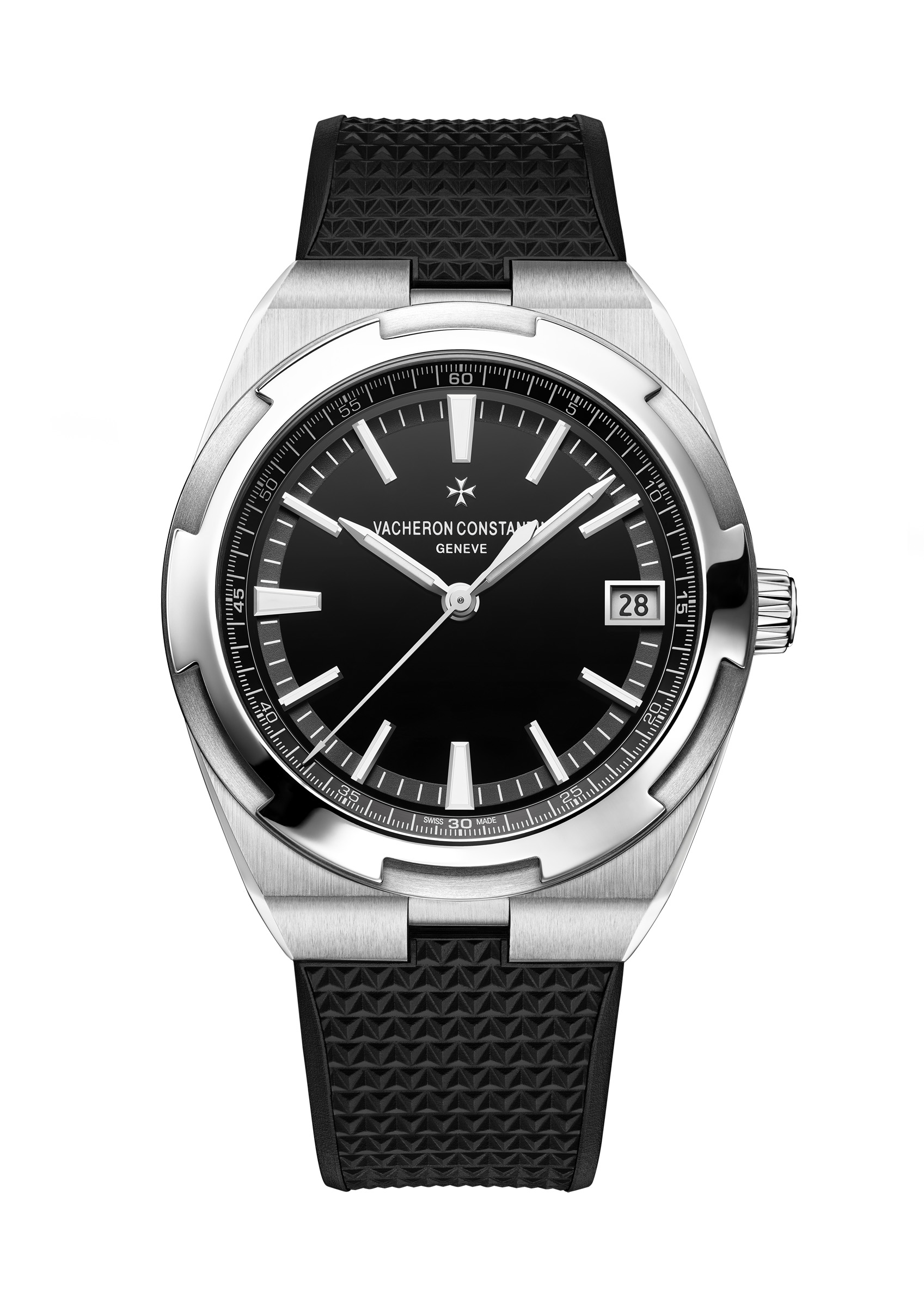 Overseas with a black dial