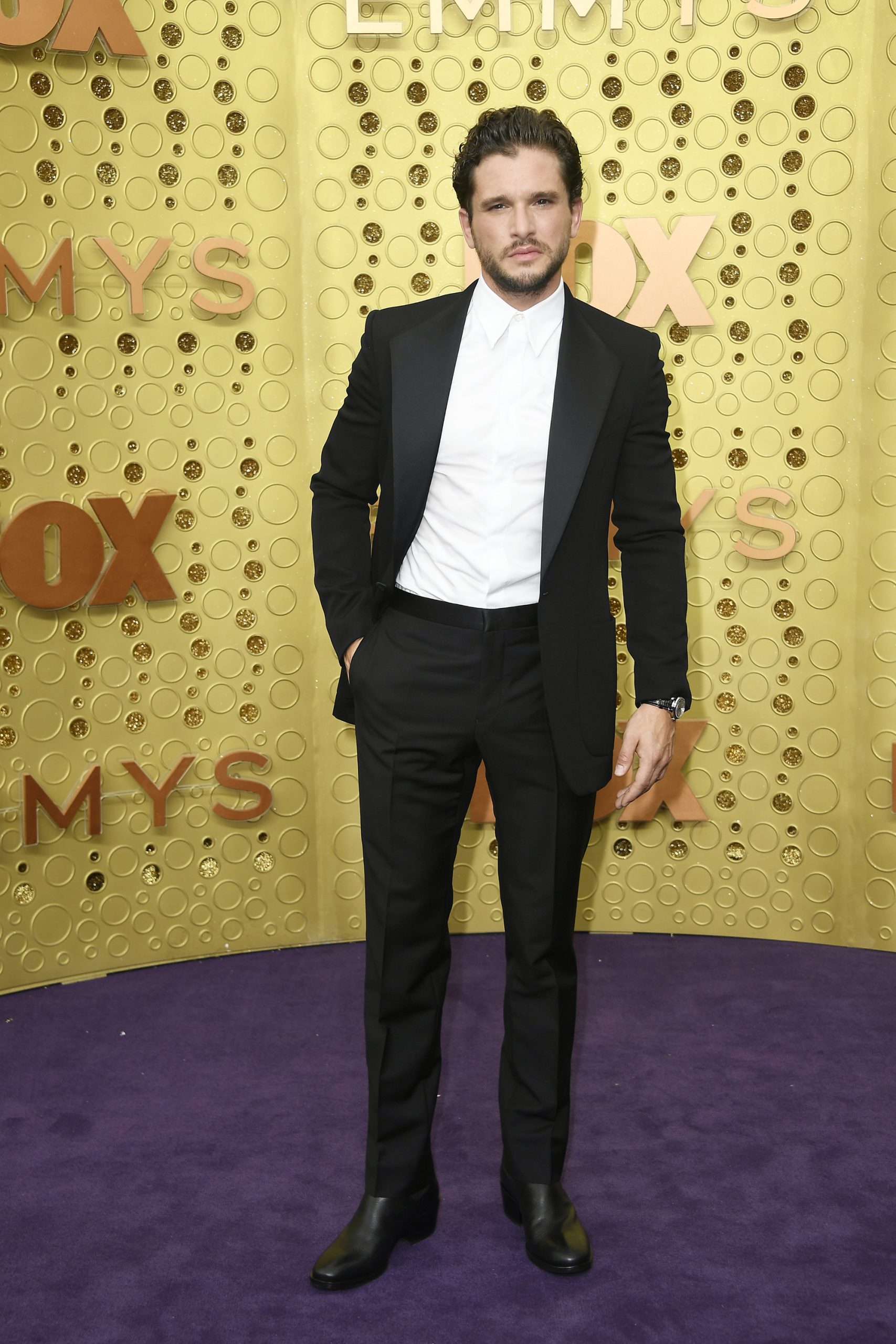 Kit Harington aka John Snow at the  2019 Emmys .(Photo by Frazer Harrison/Getty Images)