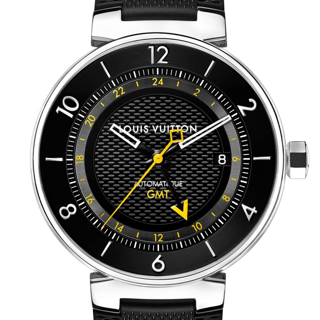 Louis Vuitton Tambour Moon GMT Black