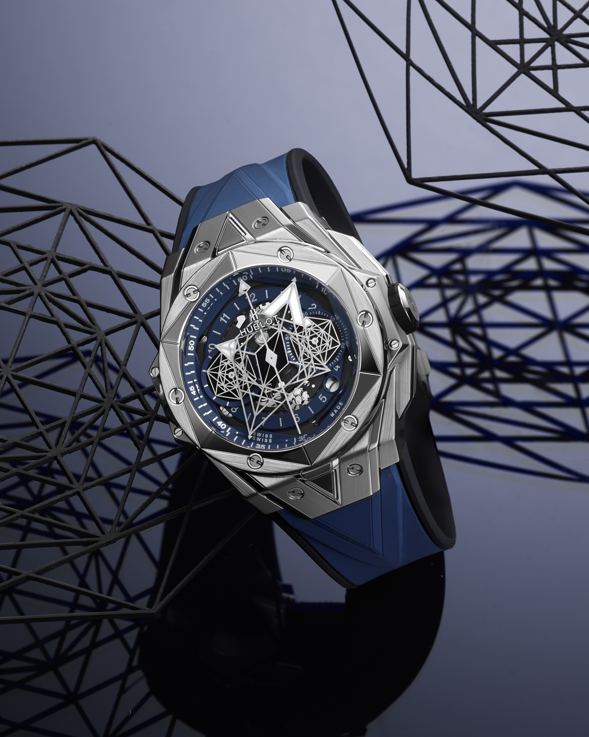 Big Bang Sang Bleu II Titanium Blue