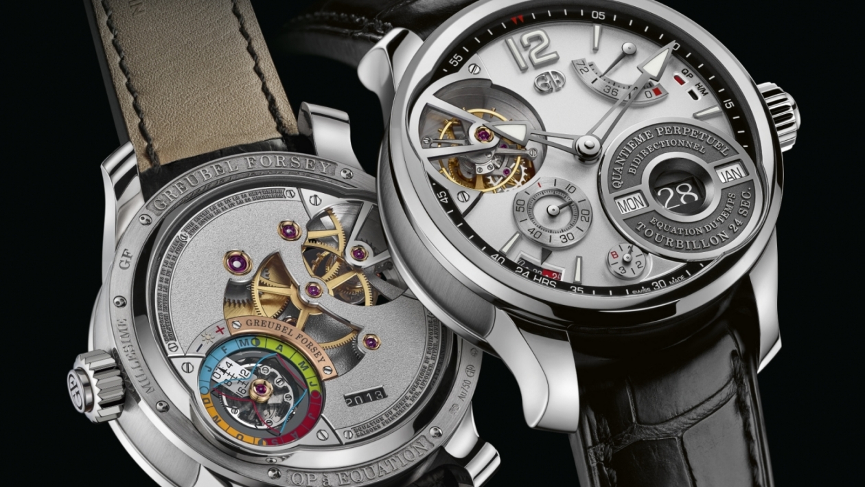 Greubel Forsey’s SIAR’17 presentation: QP à Équation