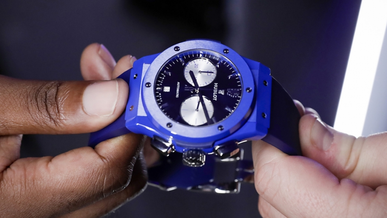 Hublot Goes Blue