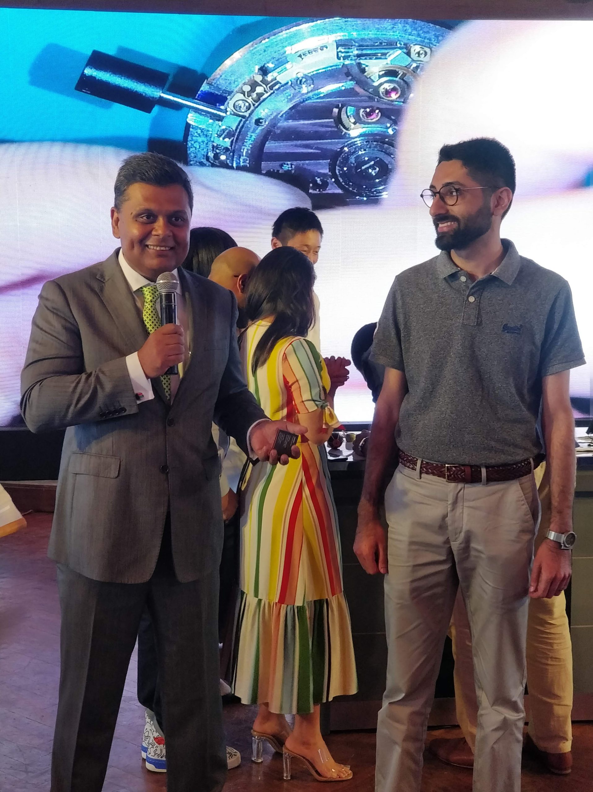Amish Behl won a trip to the Grand Seiko Manufacture based on his movement assembling skills