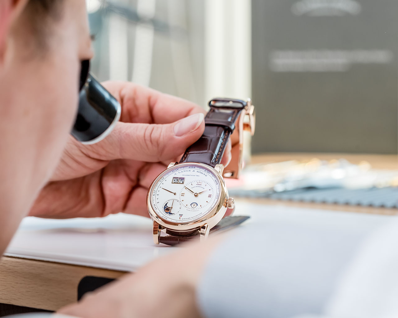The timepiece undergoes rigorous tests of functional integrity and precision, which may last for several weeks. 