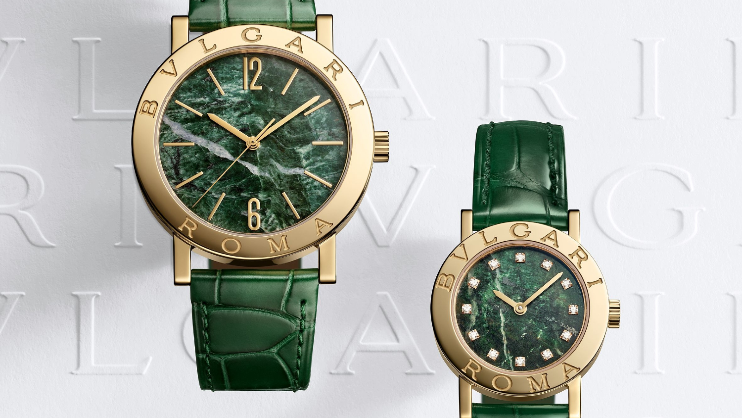 Bvlgari launches four limited-edition timepieces in exclusive marble dials