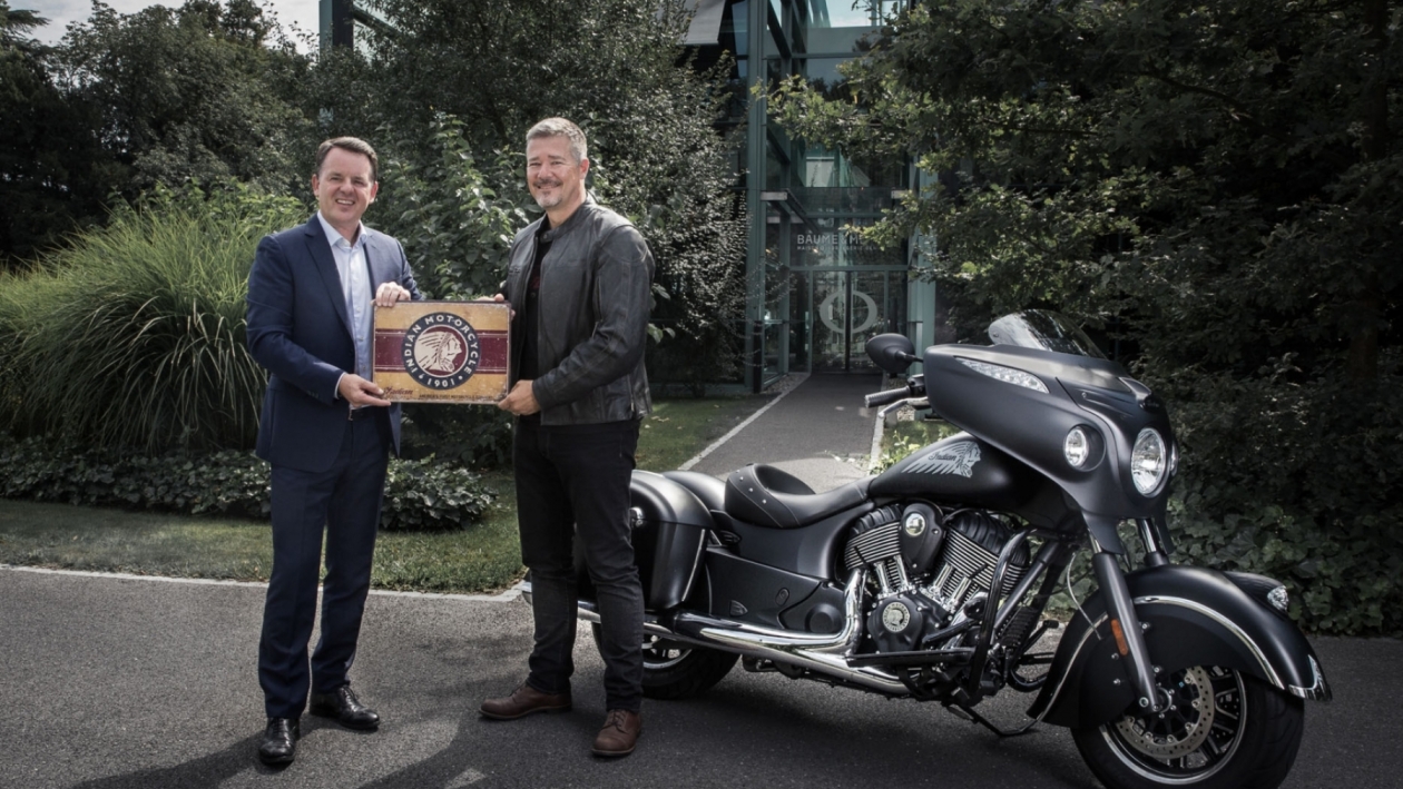 Baume et Mercier meets Indian Motorcycle