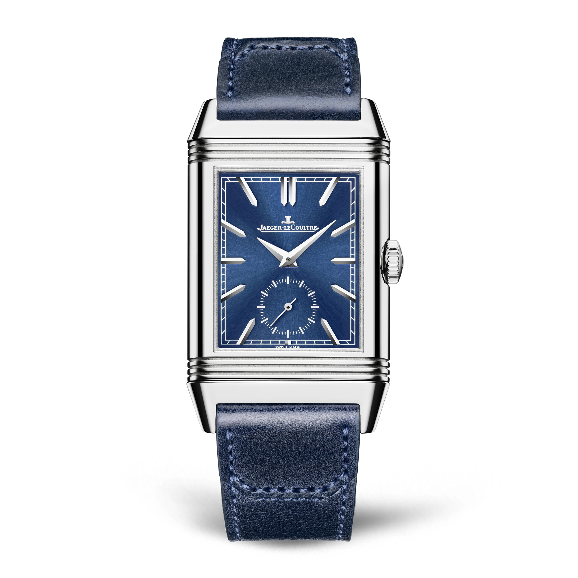Conceptualised in 1994, the Tribute Duoface features two time zones on two separate dials, powered by one single movement, the Jaeger-LeCoultre Calibre 854A/2. 