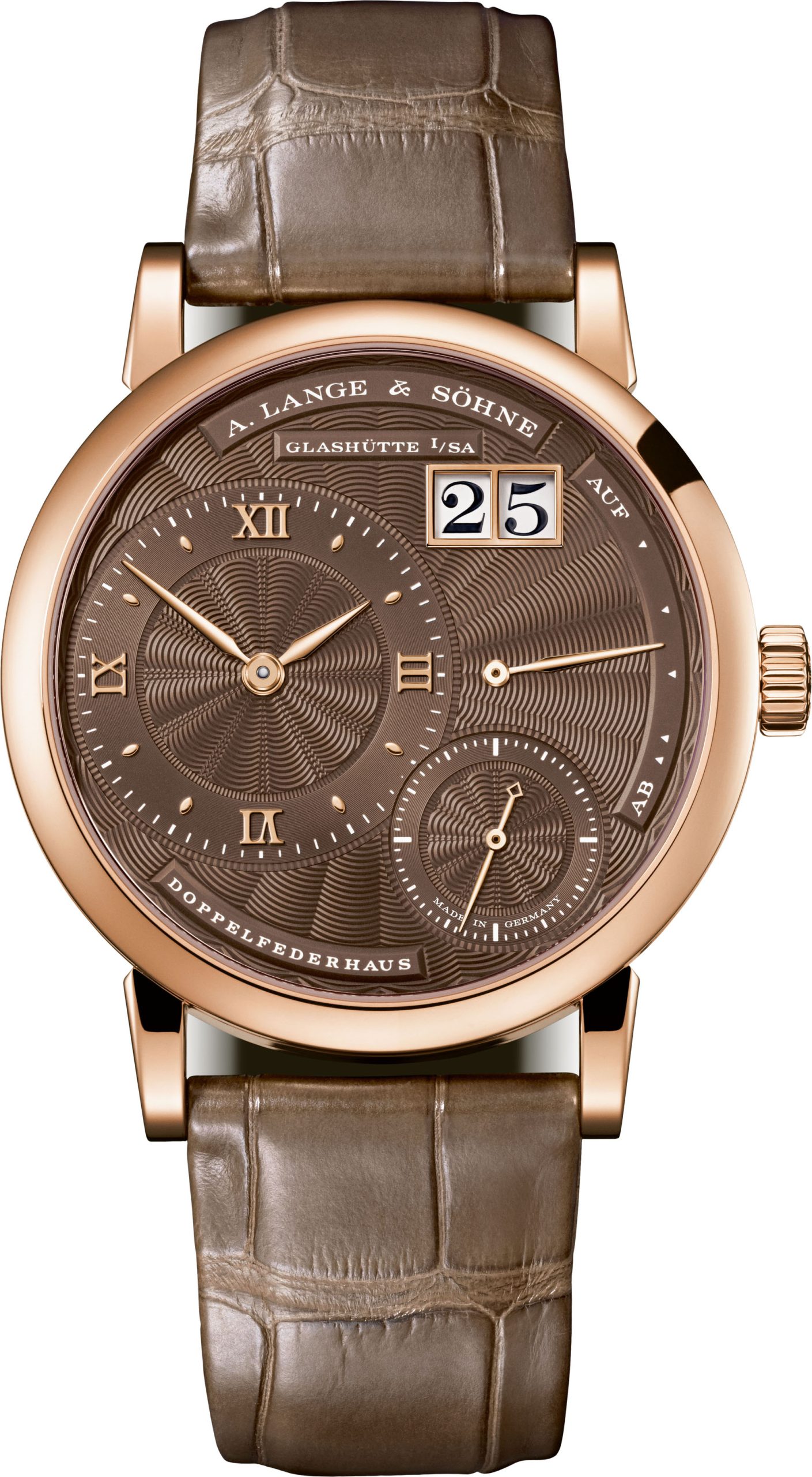 Little Lange with Guilloched dial 