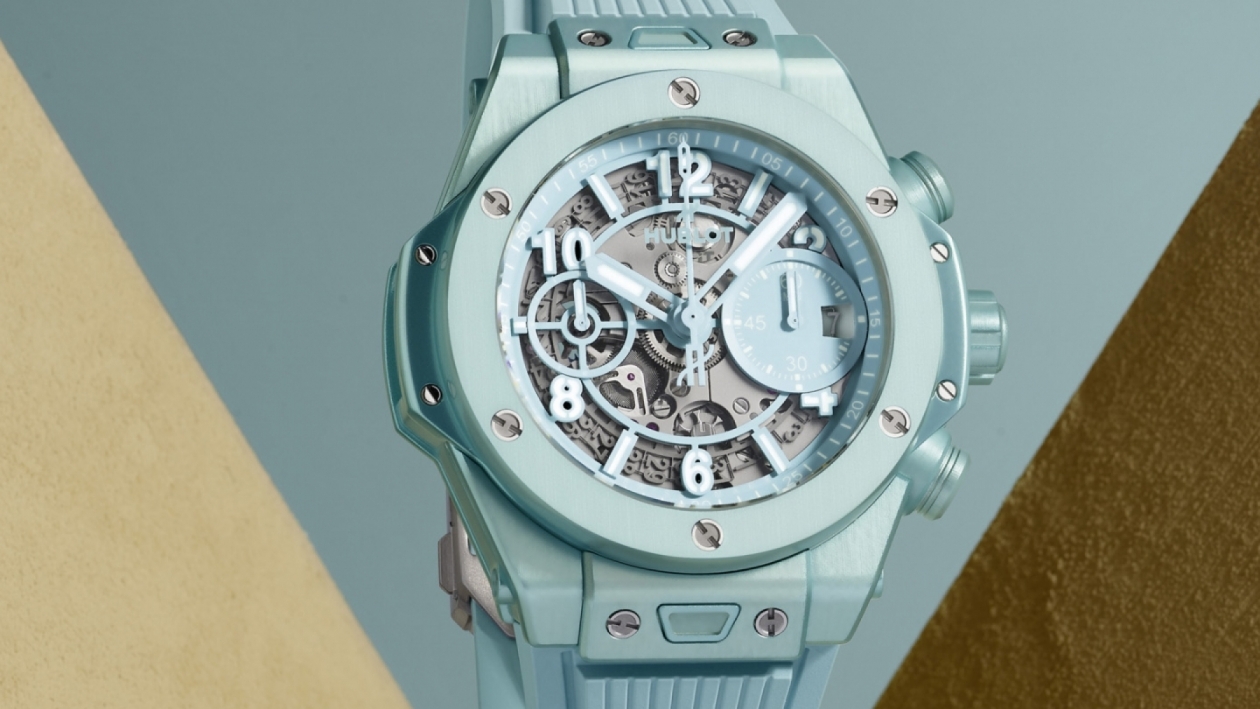 Turquoise Blue in its Truest Form:  Hublot Big Bang UNICO Summer