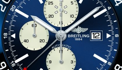 Breitling’s Chronoliner now in Bronze & Blue
