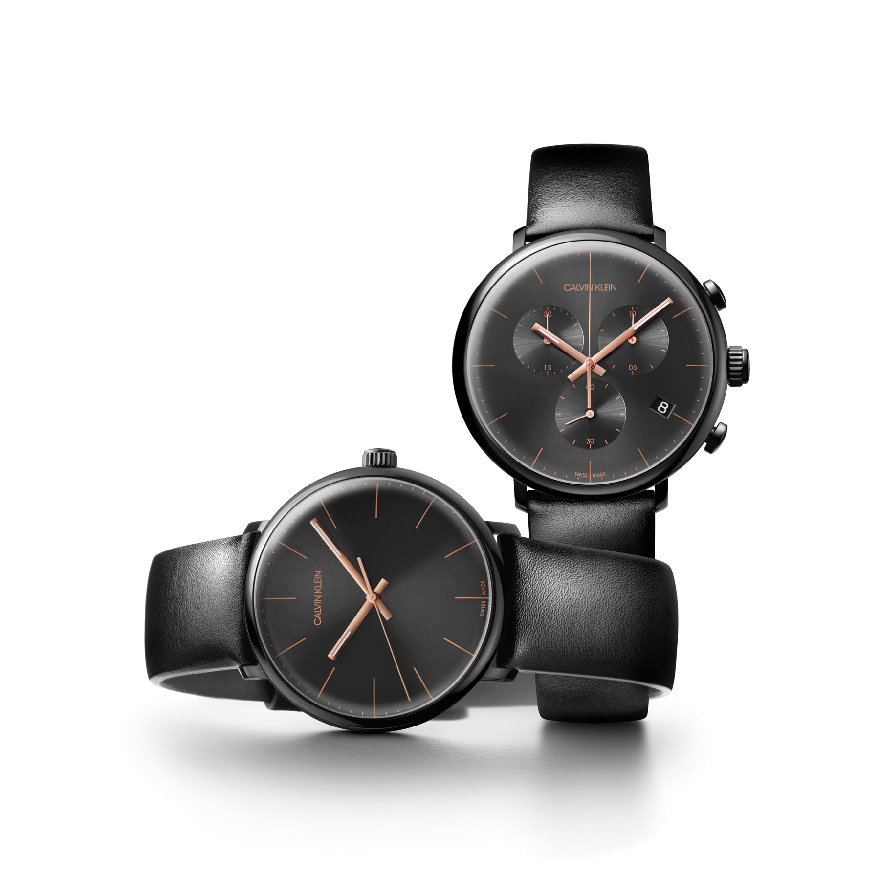 Vintage, smooth, and very masculine, the High Noon comes with a pebble-shaped glass sporting a curved glass. Available in a variety of strap options like black or brown leather straps, stainless steel mesh bracelets, with matching black or silver dials as well as the chronograph.