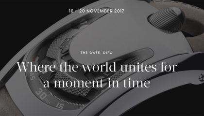 10 days for the Dubai Watch Week