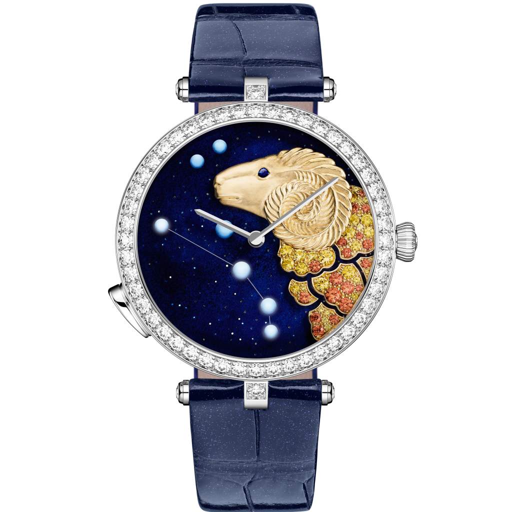 Van Cleef & Arpels Lady Arpels Zodiac Lumineux Aries watch