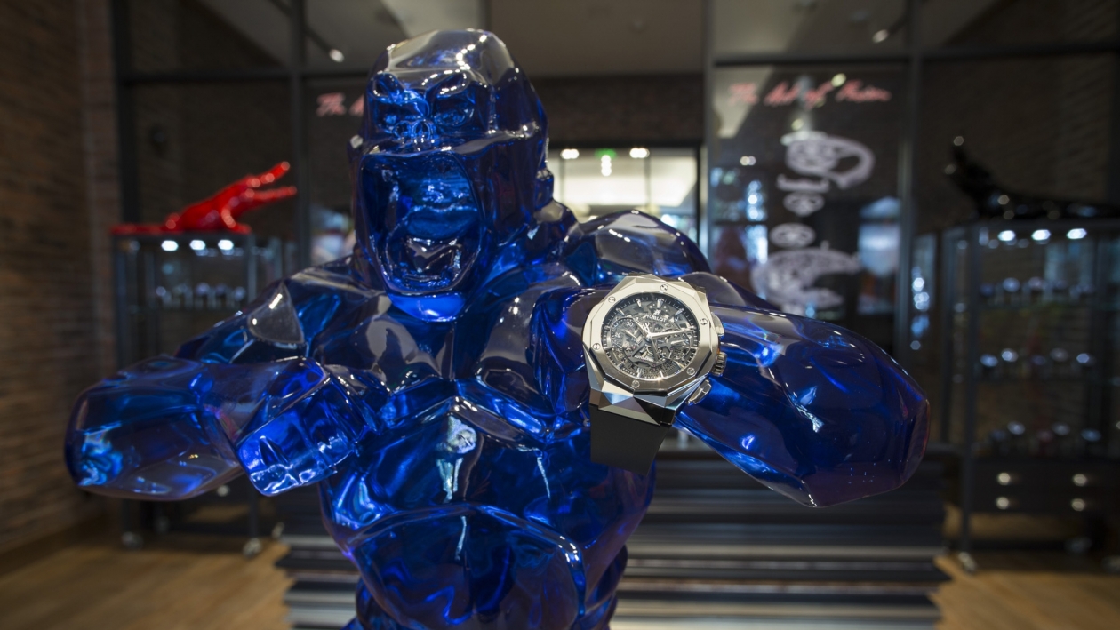 Art Learns to Tell Time with Hublot
