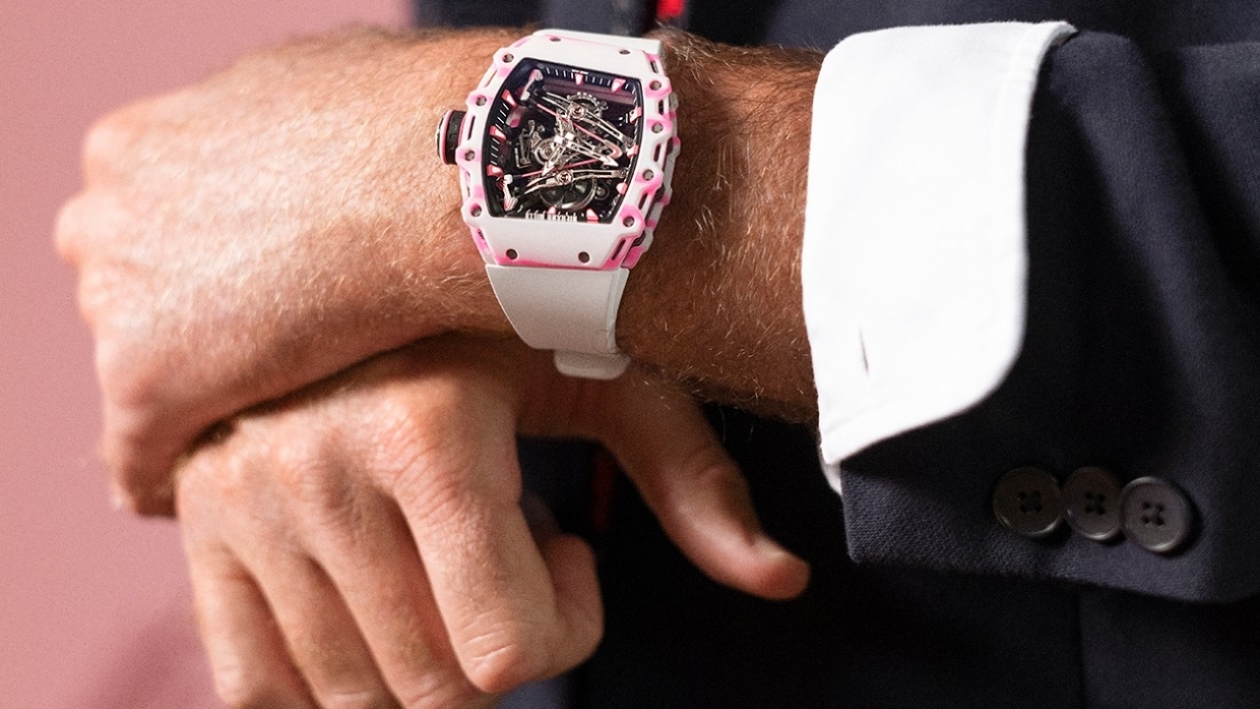 Richard Mille’s new watch is a pink Bubba Watson timepiece
