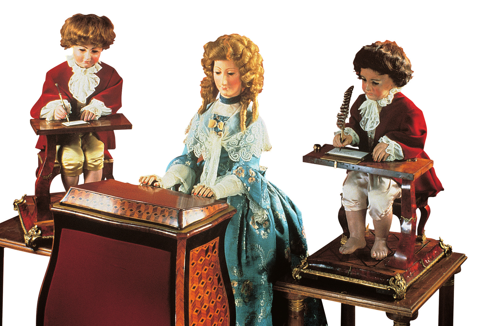 The famous automata - The Draughtsman, The Musician, The Writer