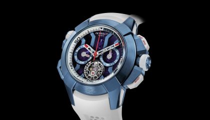 Introducing: Jacob & Co Epic X Chrono Tourbillon in Blue Titanium