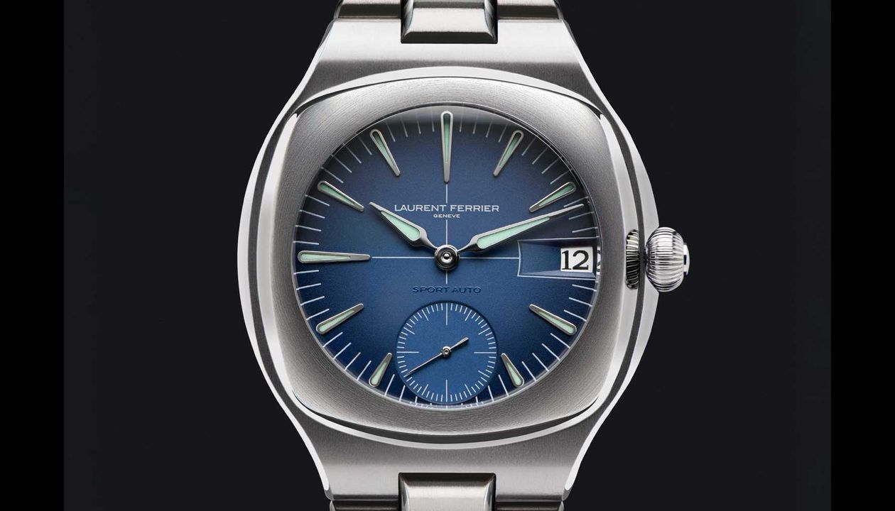 Laurent Ferrier unveils blue timepieces at watches and wonders 2022