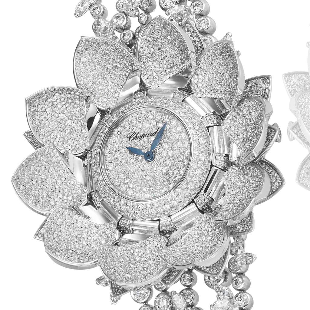 Chopard Lotus Blanc Watch