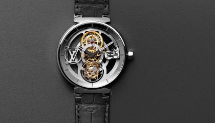 Crystal Anniversary of Louis Vuitton’s Tambour Moon