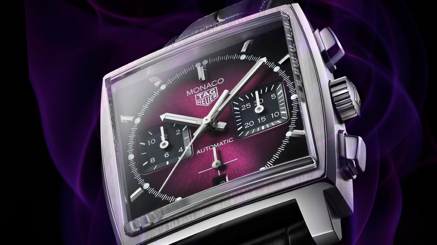 TAG Heuer introduces Monaco in never-seen-before purple colour