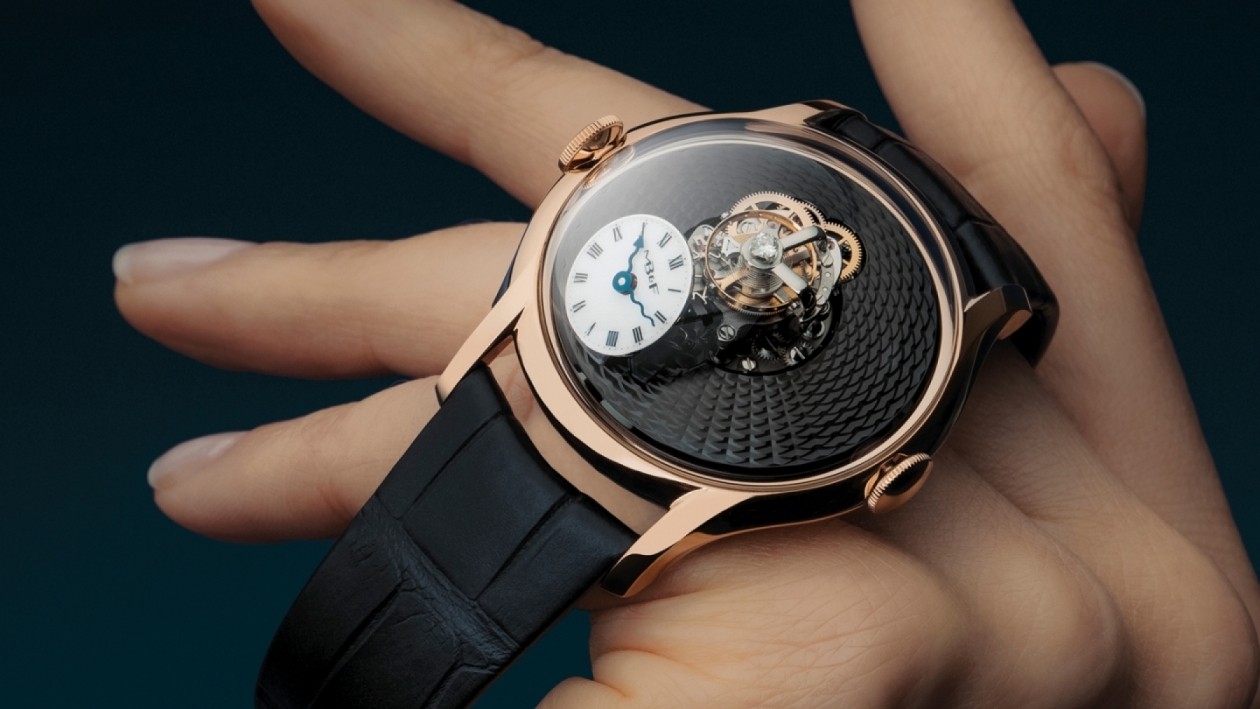 MB&F LM FlyingT in Red Gold & Platinum