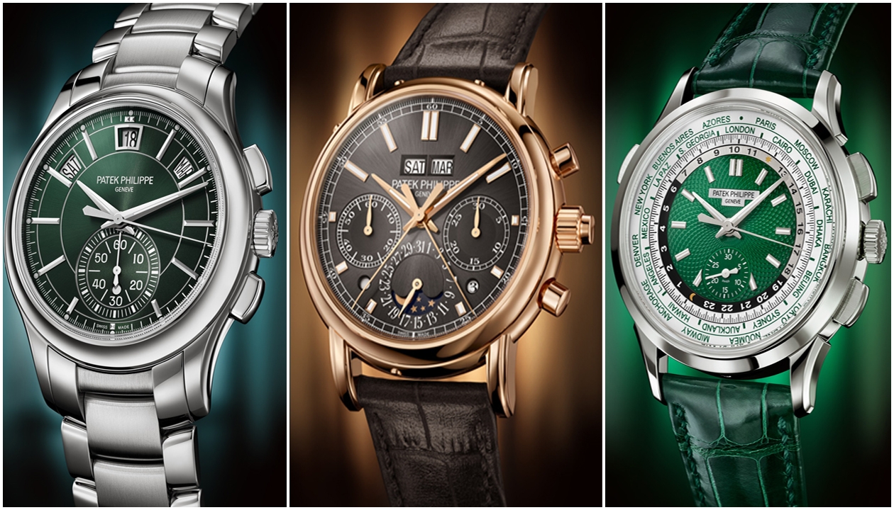 Patek Philippe: Three new chronographs with additional complications